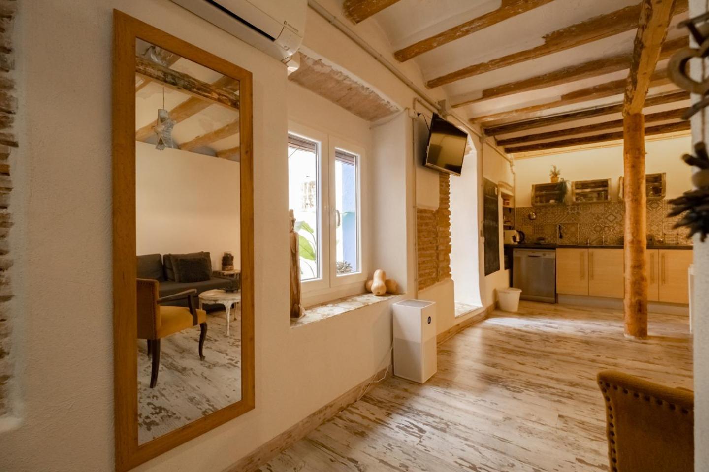 Apartamento En El Corazon De Tarragona. Planta Baja Con Patio. Bagian luar foto