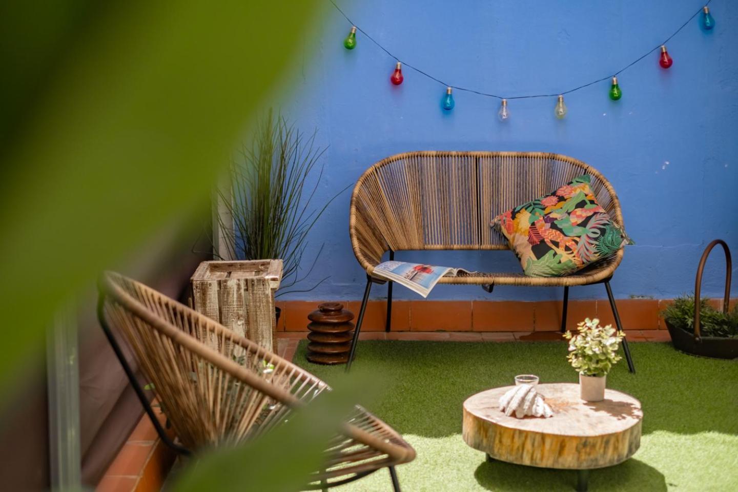 Apartamento En El Corazon De Tarragona. Planta Baja Con Patio. Bagian luar foto