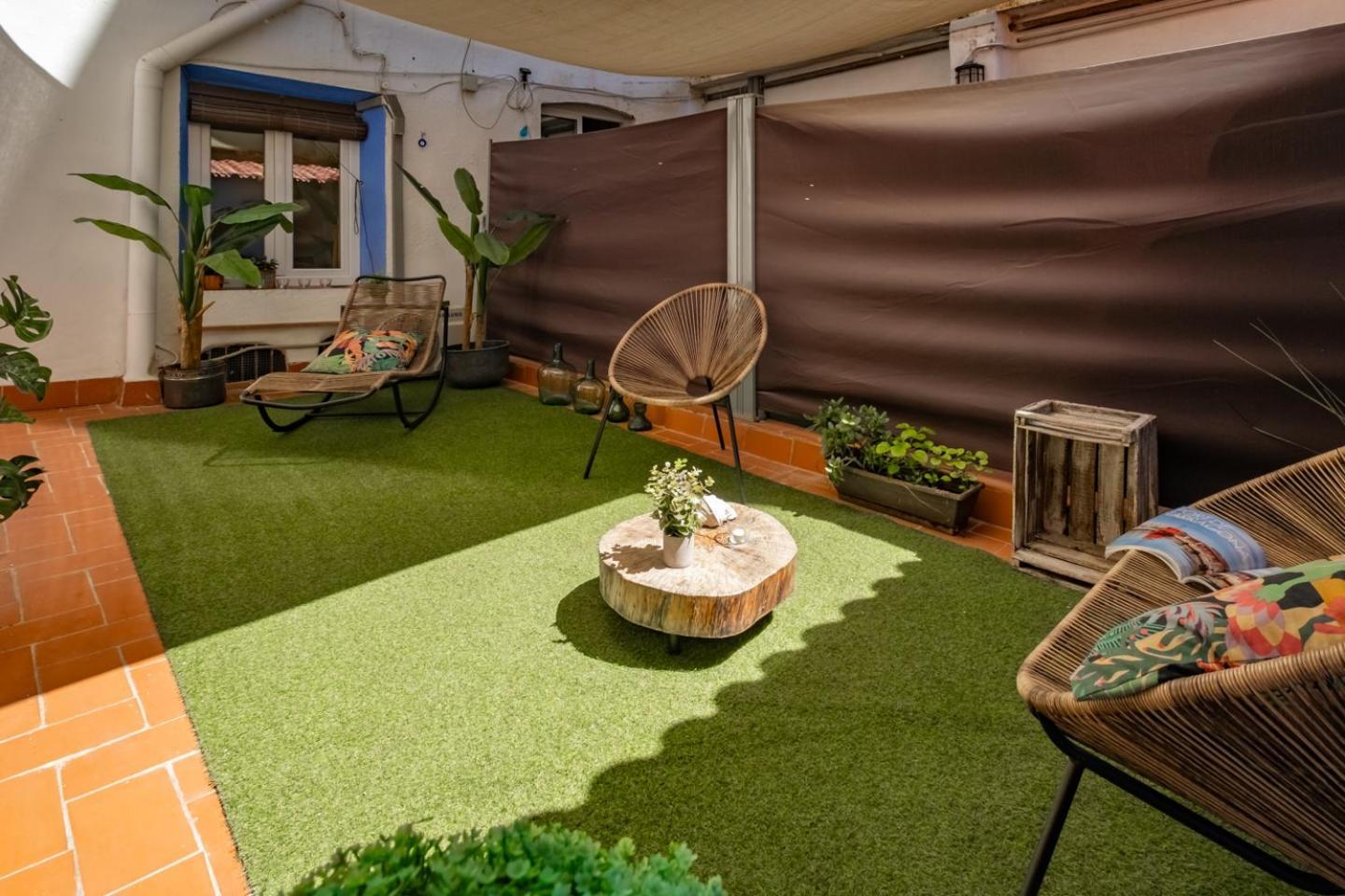 Apartamento En El Corazon De Tarragona. Planta Baja Con Patio. Bagian luar foto