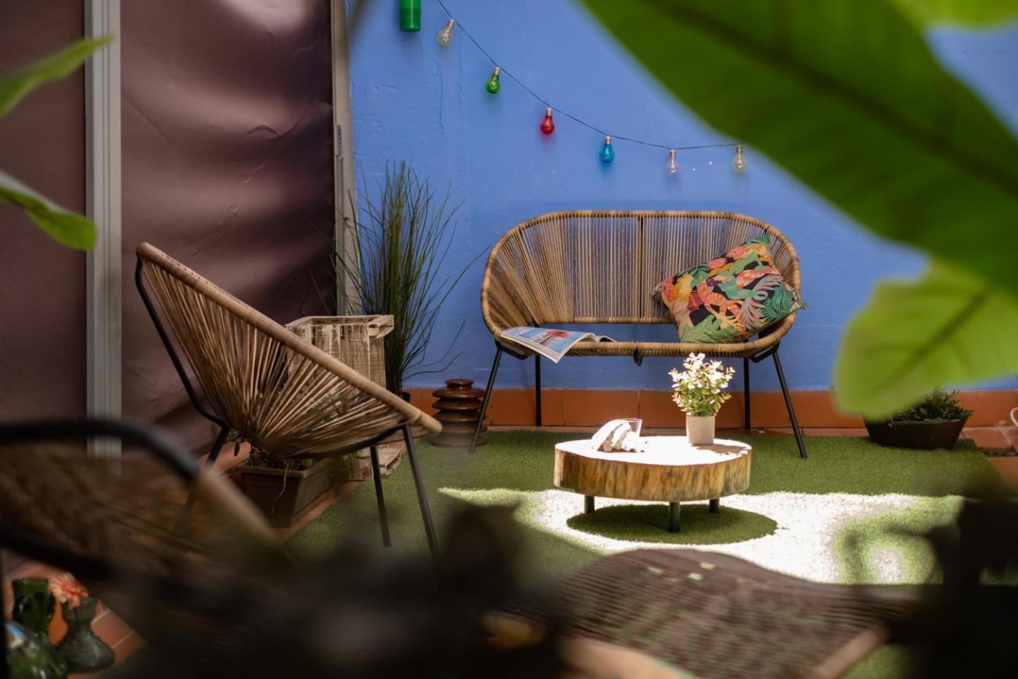 Apartamento En El Corazon De Tarragona. Planta Baja Con Patio. Bagian luar foto